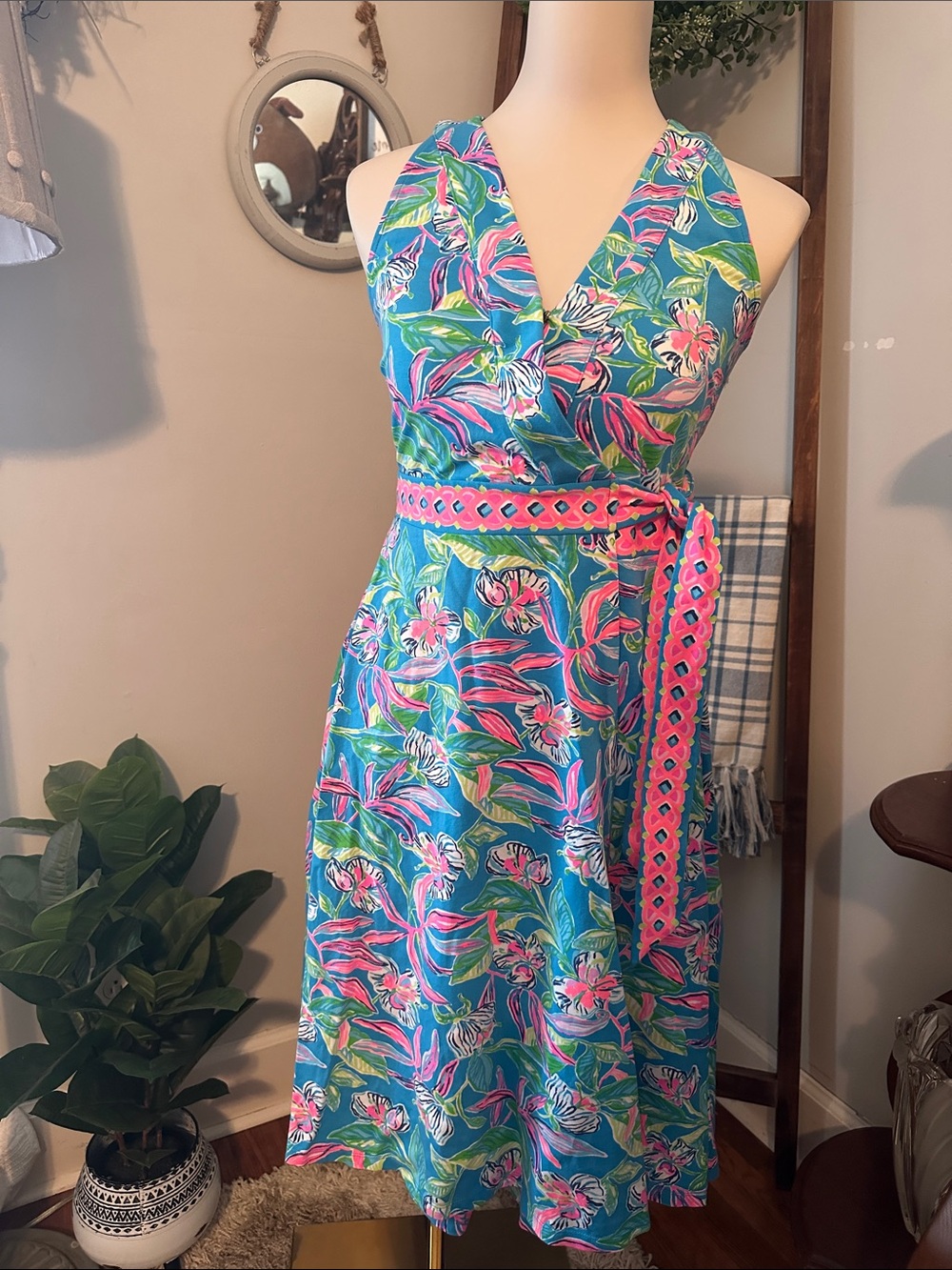 Lilly Pulitzer Clancie Wrap Dress size xs
